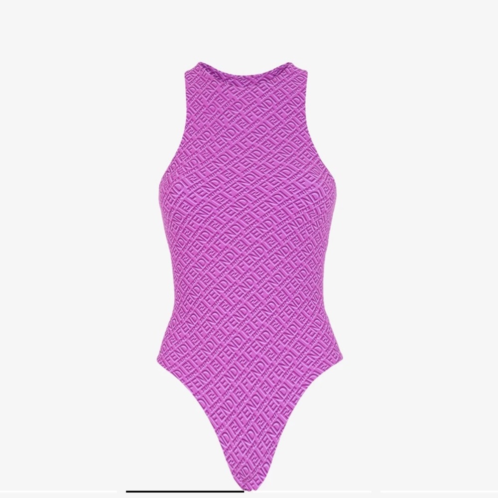 NWT FENDI X SKIMS COLORADO HIGH NECK BODYSUIT. In original box. Never worn.